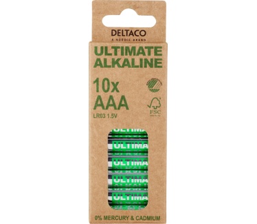 Deltaco Ultimate Alkaline AAA