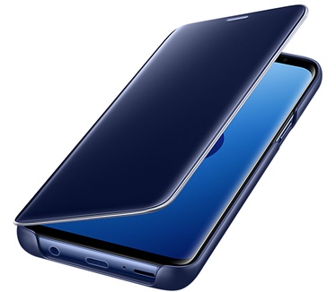 Samsung Galaxy S9 Clear-View Standing Cover (Galaxy S9) Blauw