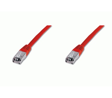 Digitus Patch Cable, SFTP, CAT5E, 5M, red
