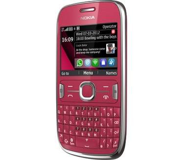 Nokia Asha 302 Rood