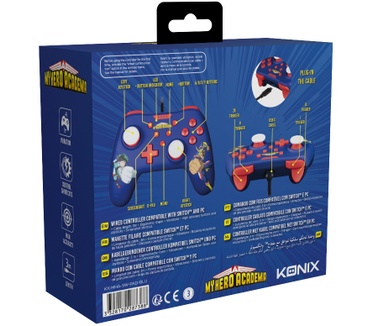 Konix KX MHA SW/PC GAMEPAD BLUE