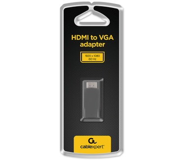 Gembird AB-HDMI-VGA-001 Zwart