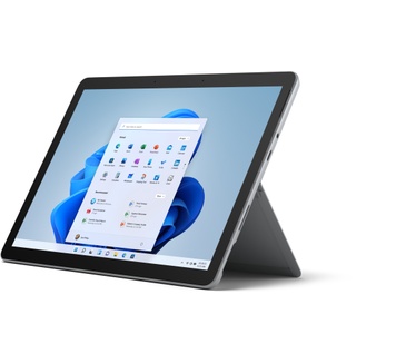 Microsoft Surface Go 3 (Core i3, 8GB ram, 128GB opslag, Wifi) Platinum, voor bedrijven