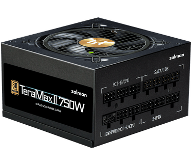 Zalman Teramax II 750 watt, Zwart