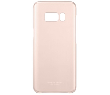 Samsung Galaxy S8 Clear Cover  Roze