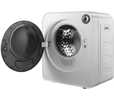 Greenblue Green Blue GB405 Mini Wasdroger 830W | Elektrische luchtafvoerdroger voor kleding, 3kg capaciteit | Vrijstaand of wandmontage | Vijf droogprogramma's voor efficiënt en snel drogen