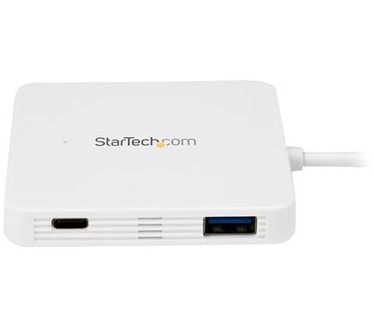 Startech.com 3 poorts USB-C hub met Power Delivery USB-C naar 3x USB-A en USB-C USB 3.0 hub wit