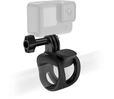 Telesin silicone buisklem met mount voor action camera - Zwart