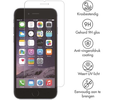 Selencia Gehard Glas Screenprotector iPhone SE (2022 / 2020)