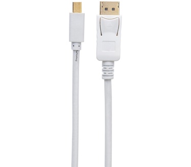 Techly Monitor DisplayPort to Mini Displayport cable (Thunderbolt) M / M 2 m ICOC MDP-020 Wit