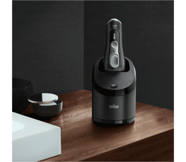 Braun Series 9 9380cc Nieuwste Generatie Elektrisch Scheerapparaat, Clean&Charge-station, Noir