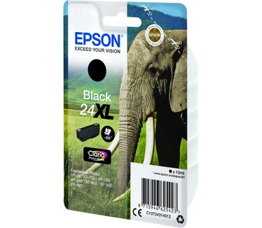 Epson Singlepack Black 24XL Claria Photo HD Ink