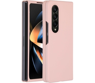 Accezz Liquid Silicone Backcover Samsung Galaxy Z Fold 4 - Roze