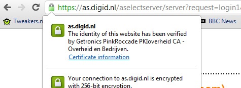 DigiD-certificaat