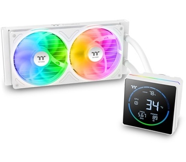 Thermaltake TH240-S V3 ARGB Sync AIO Liquid Cooler Snow