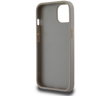 DKNY Checkered Printed Stripe Back Case - iPhone 13 (6.1") Beige Beige