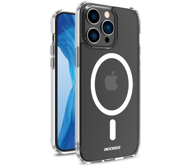 Accezz Clear Backcover met MagSafe iPhone 14 Pro - Transparant