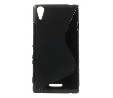 Kees S-line Gel Hoesje Sony Xperia T3 - Zwart