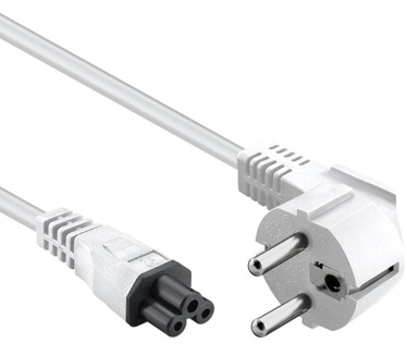 Allteq C5 apparaatsnoer, 5 meter Wit