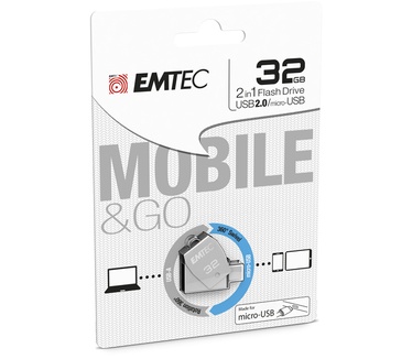 Emtec T250B 32GB Aluminium
