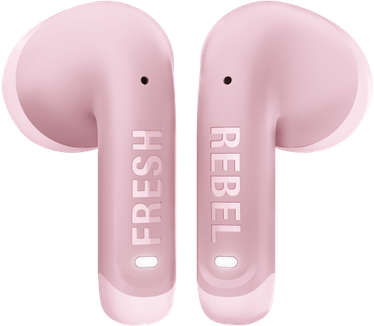 Hama Fresh 'n Rebel Twins Core 2 - Draadloze oordopjes - Bluetooth oortjes met 40 uur speeltijd - Met Microfoon en App - Pastel Pink Groen