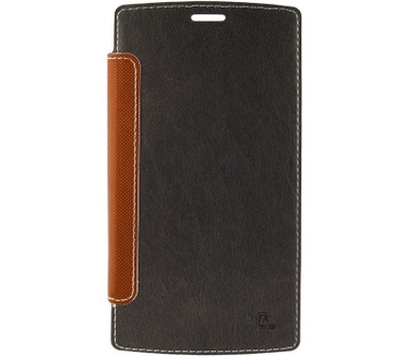 4smarts Noord PU Leather Book Case voor LG G4 (H815) - Zwart  Zwart
