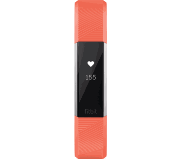 Fitbit Alta HR Large Aluminium (Oranje)