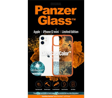 PanzerGlass 0282 (iPhone 12 mini PG Orange) Transparant