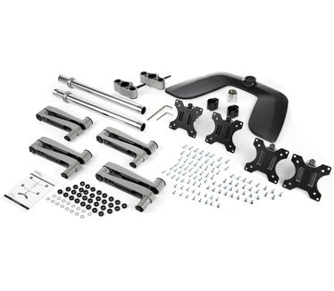 Startech.com Quad-Monitor Stand - Articulating - Steel & Aluminum