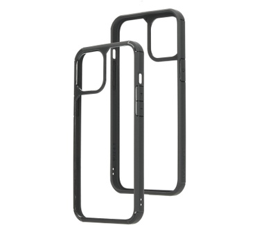 Mobiparts Rugged Clear Case Apple iPhone 12 Pro Max Black
