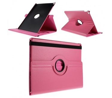 Kees 360 graden draaibare Lederlook Hoes Apple iPad Pro - Roze