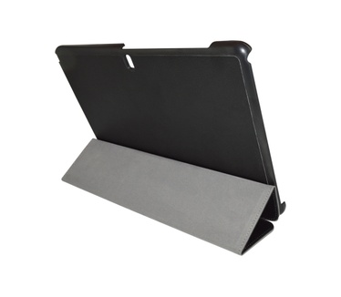 i12Cover Tri-Fold Folio Case Samsung Galaxy TabPro 12.2 en NotePro 12.2 Zwart