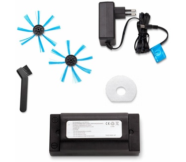 hoogo R2 Robot Stofzuiger RO201 - 120 min./130 m² Reikwijdte - Longlife digitale motor - Sensor voor trap - 3 Reinigingsprogramma's - 7 cm hoog - Zakloos - 0.275 liter