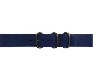 Samsung Gear Sport Premium Nato Arband Blauw