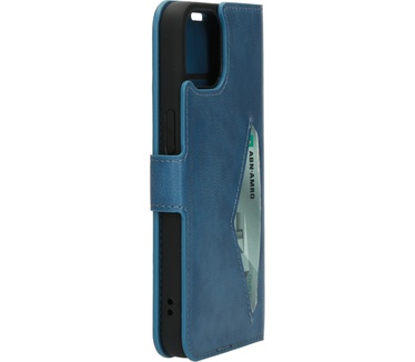 Mobiparts Classic Wallet Case Apple iPhone 14 Steel Blue