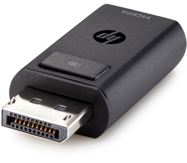 HP DisplayPort to HDMI 1.4 Adapter Zwart