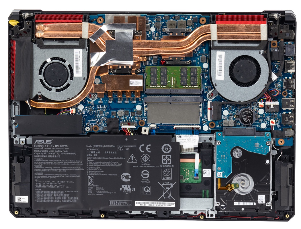 Asus FX505DU Review Specificaties en benchmarks Tweakers
