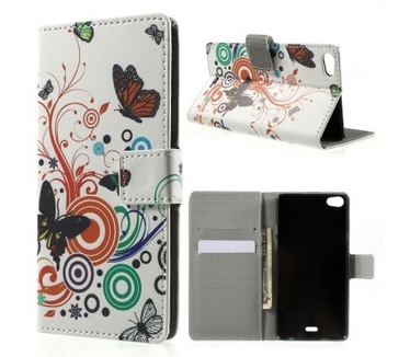 qMust Wiko Highway Pure 4G wallet case - hoesje met stand - Spring