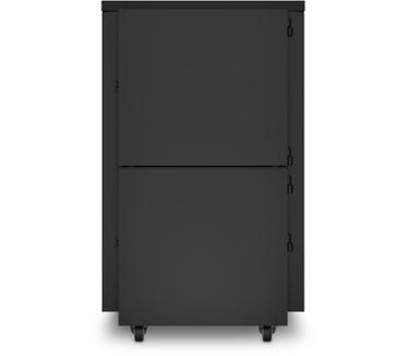 APC NetShelter CX 24U Geluiddempende 'Server Room in a Box', Shock Packaging, Zwart