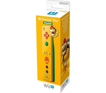 Nintendo Wii Remote Plus Bowser Edition Geel, Groen