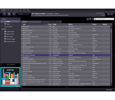 Songbird 1.7.2 screenshot