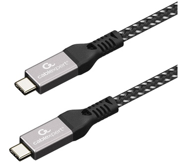 Gembird CCBP-USB4-CMCM240-1.5M Zilver, Zwart