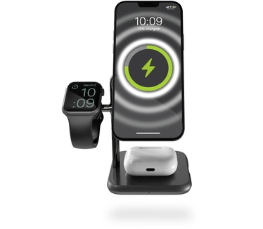 Zens MagSafe + Watch Wireless Charging Station Zwart
