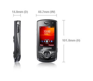 Samsung Shark S5550  Zwart