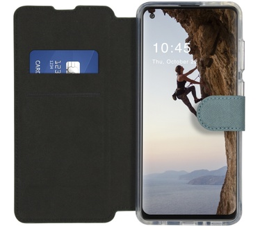 Accezz Xtreme Wallet Bookcase Samsung Galaxy A21s - Lichtblauw