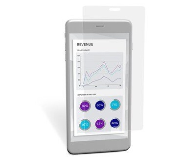 3M Glanzende screenprotector voor Apple® iPhone® 6 Plus/6s Plus/7 Plus(iPhone 6 Plus,\niPhone 6S Plus, \niPhone 7 Plus,\niPhone 8 Plus,)