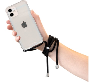 Mobiparts Lanyard Case Apple iPhone 12 Mini Black Cord