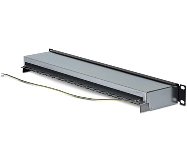 Startech.com 24 Port 1U Shielded Cat6A Patch Panel, 110 Punch Down, Rack Monteerbaar Cat6A RJ45 STP Ethernet Patchpaneel