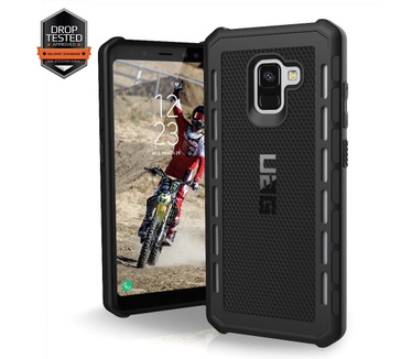 Urban Armor Gear GLXA8PLS-O-BK (Samsung Galaxy A8+ (2018)) Zwart