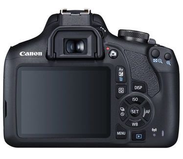 Canon EOS 2000D + 18-135mm f/3.5-5.6 Zwart